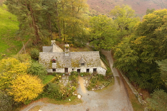 RWT Gilfach Longhouse from above