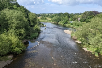 River, Wye, Summer