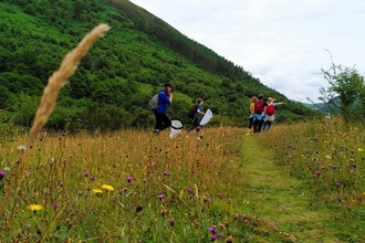 Youth Action Group - Butterfly transect 