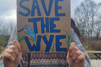 Save the Wye placard