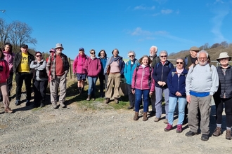 Welsh learners group at Pentwyn Farm