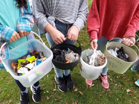 Litter picking by Chloe Jackson