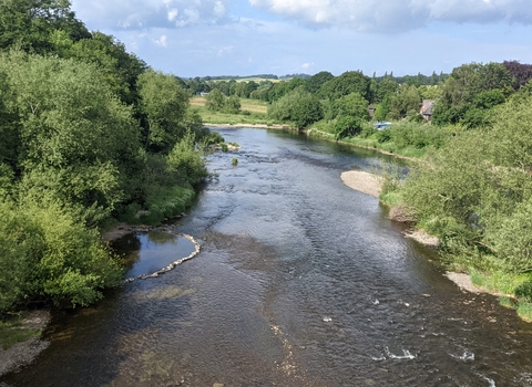 River Wye, River, Hay on Wye